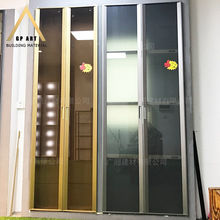 全铝家具型材 铝合金衣柜门 推拉门 移门铝材 简易衣柜门厂家直供