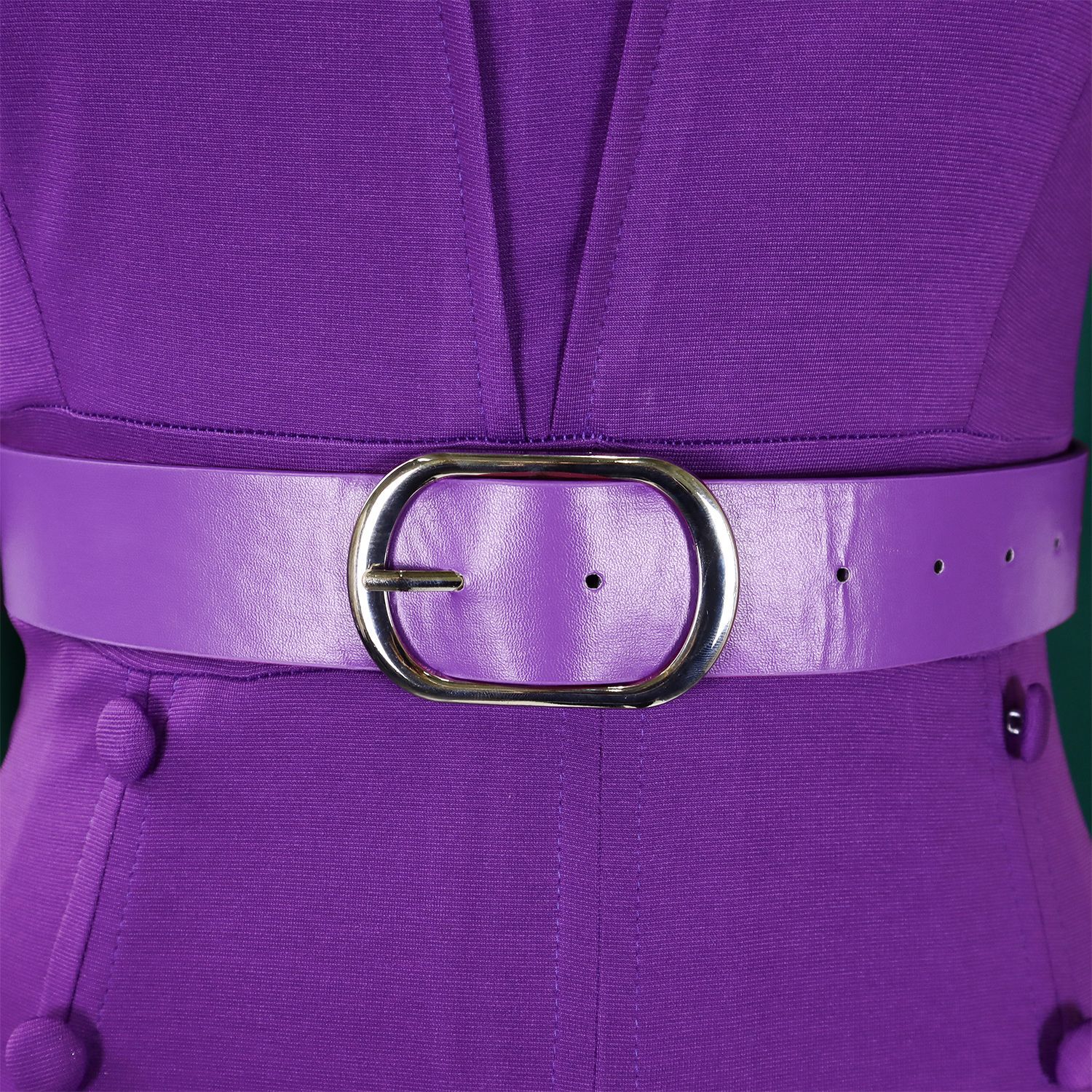 Wholesale Women's Elegant Style Temperament Commuter Belt Solid Color Daily Round Neck Pullovers Half Sleeve A- Line Skirt display picture 12