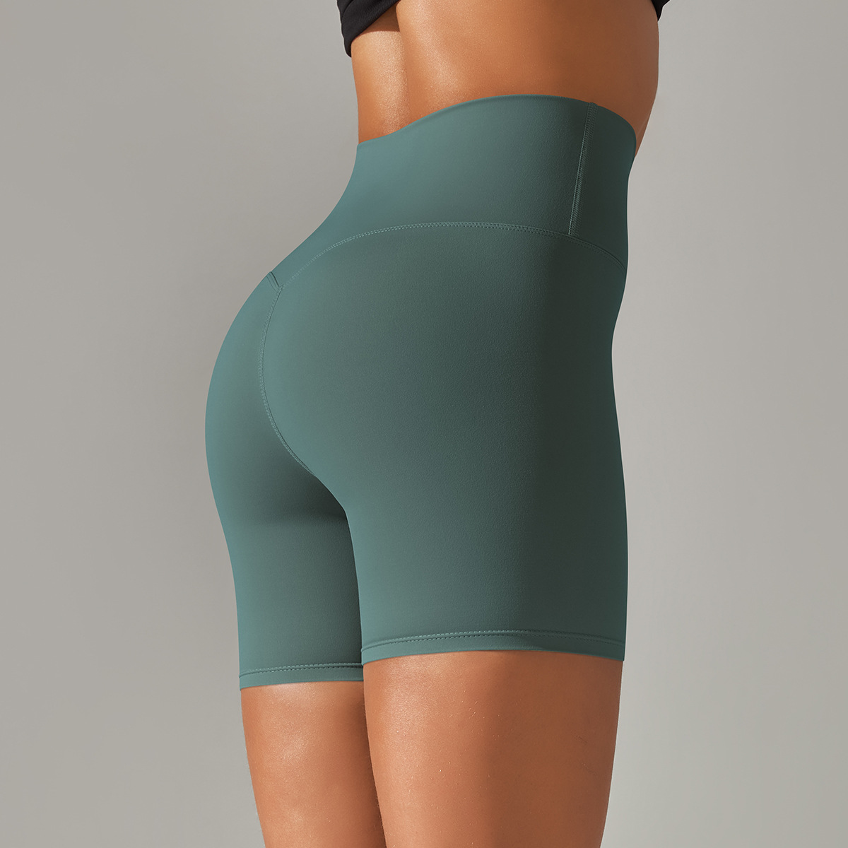 105g Weight Shorts Pants Length Nylon, Spandex Fabric Type Leggings Pants Type Fitness, Yoga Occasion Solid Color Pattern Summer, Spring Season Casual, Sport Style Style Casual Sport Style Solid Color Nylon Spandex Active Bottoms Leggings 93