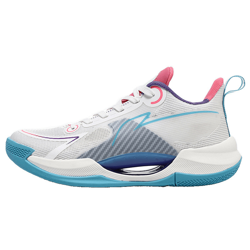 Zapatillas de baloncesto de combate reales transpirables de malla ultraligera juvenil de marea nacional Zapatillas casuales antideslizantes resistentes al desgaste para hombres y mujeres