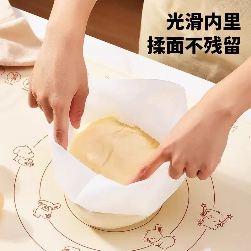 Силиконовые мешочки для промывки резиновыми макаронами и мешки для лапши будильник артефакты трение силиконовые семейство антипригарные плотные пищевого качества