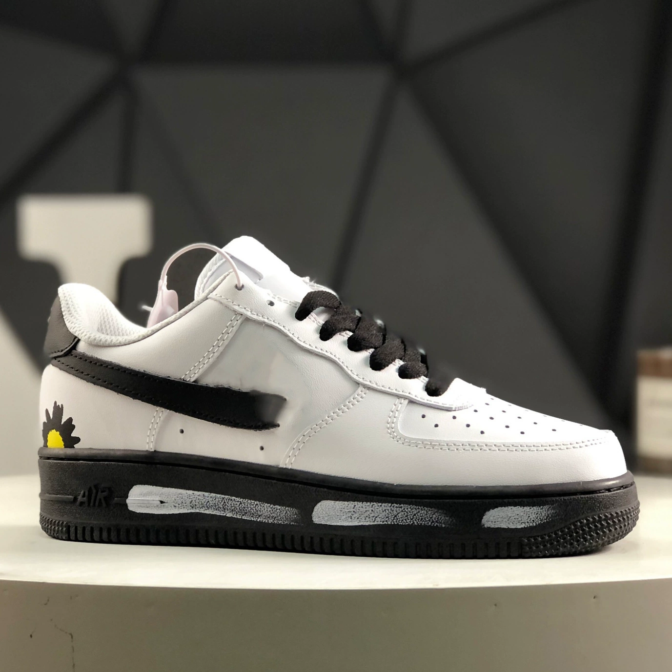 Nike Air Force 1, кроссовки на платформе, высокая универсальная скейтбордная обувь для отдыха, обувь