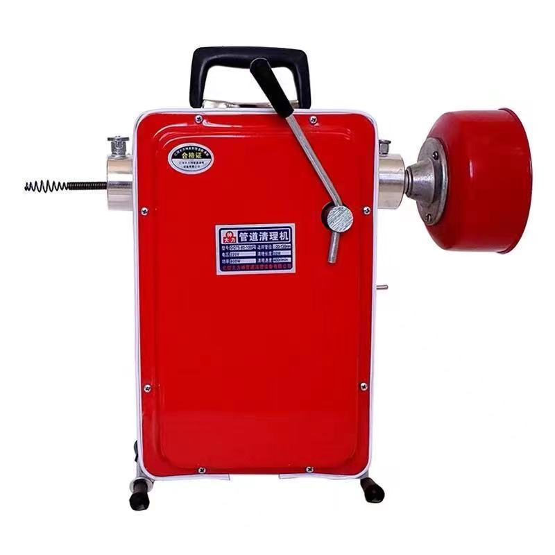 Fábrica al por mayor máquina de dragado hogar pequeña máquina de limpieza de tuberías de alcantarillado profesional máquina de limpieza de tuberías herramientas