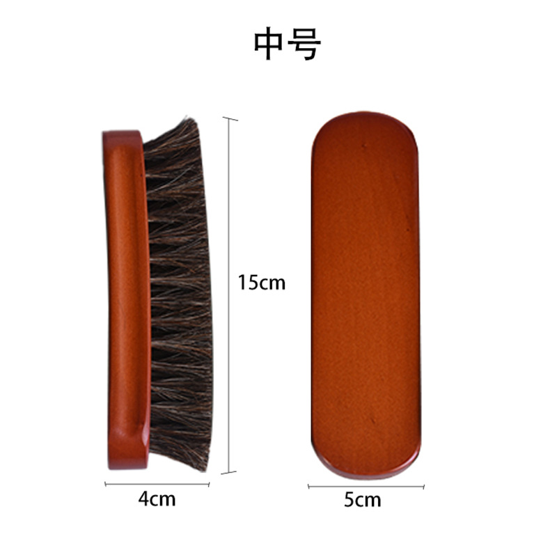 Nuevo interior transfronterizo limpio caballo cepillo de tela para automóvil cepillo de limpieza de techo de piel de asiento herramienta de cepillo de limpieza de pelo largo