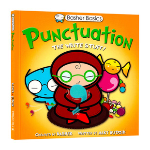 Funny science book punctuation writing things original English Basher Basics Punc