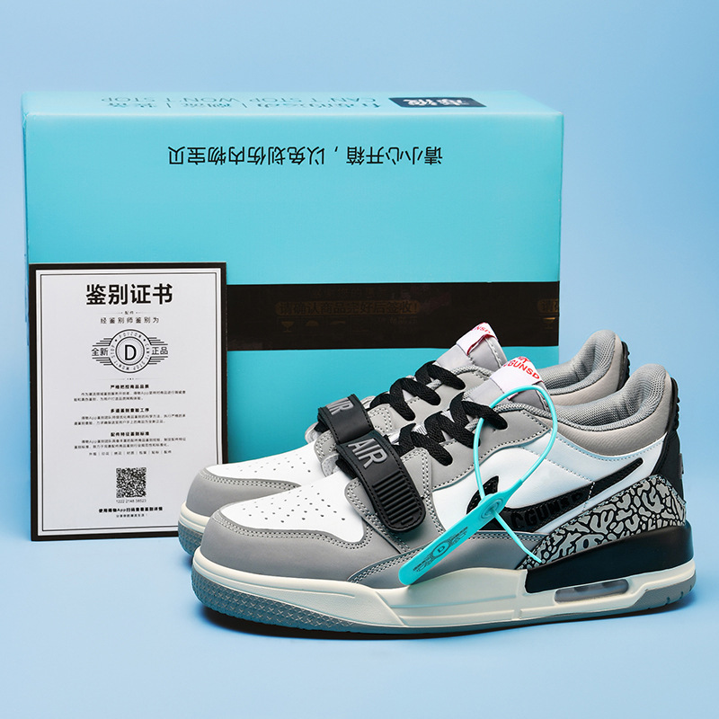 AJ312 로우탑 화이트 그레이