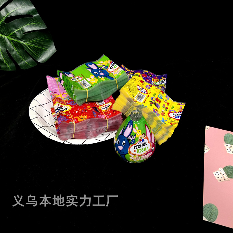 外贸热销卡通图案彩印PET热收缩膜两头通收缩膜实力厂家欢迎参观
