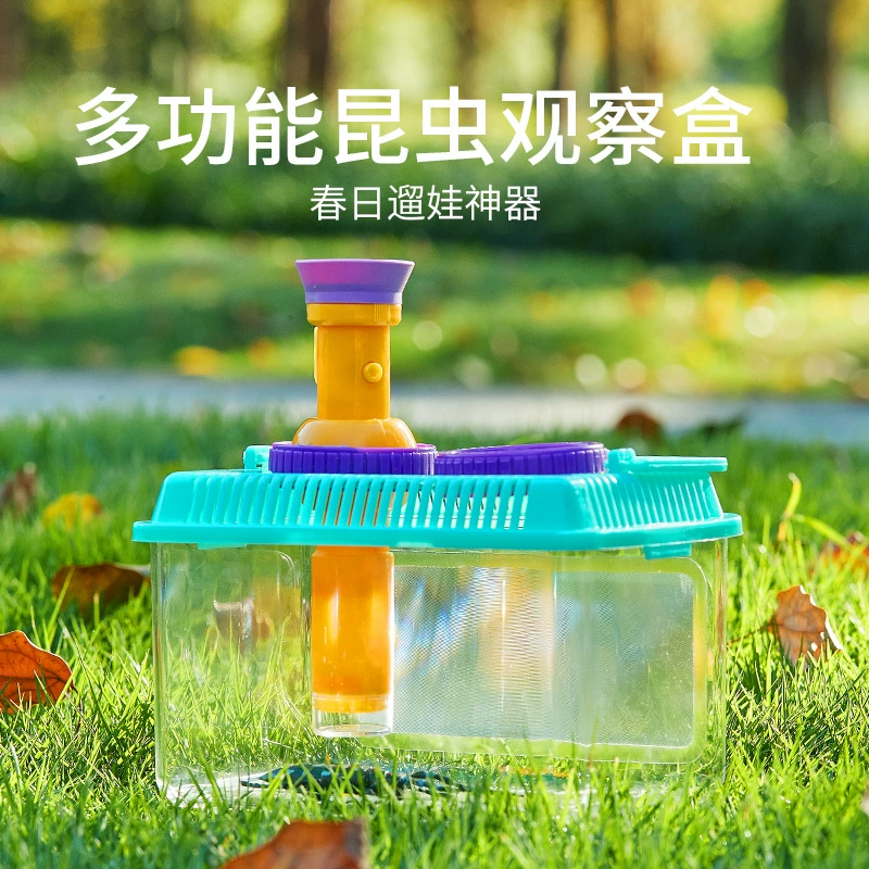 Фабричный детский пластиковый детский сад, увеличительный стеклянный микроскоп в 20 раз с легкими игрушками для студентов оптом