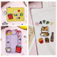 Cloth Patch Patch Self-Adhesive Seam-Free English Embroider Label Letter Patch DIY Small Number Ironing Hot Melt Adhesive Clothing