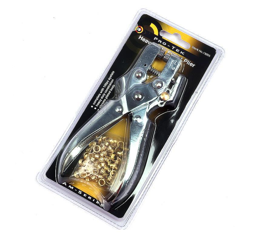 现货多功能洞眼打孔钳 鸡眼钳皮带腰带金属护圈打孔工具 赠鸡眼扣