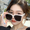 Set mirror men's big red book Xiaohongshu Douyin live broadcast polarized sunglasses anti -ultraviolet sunglasses girl