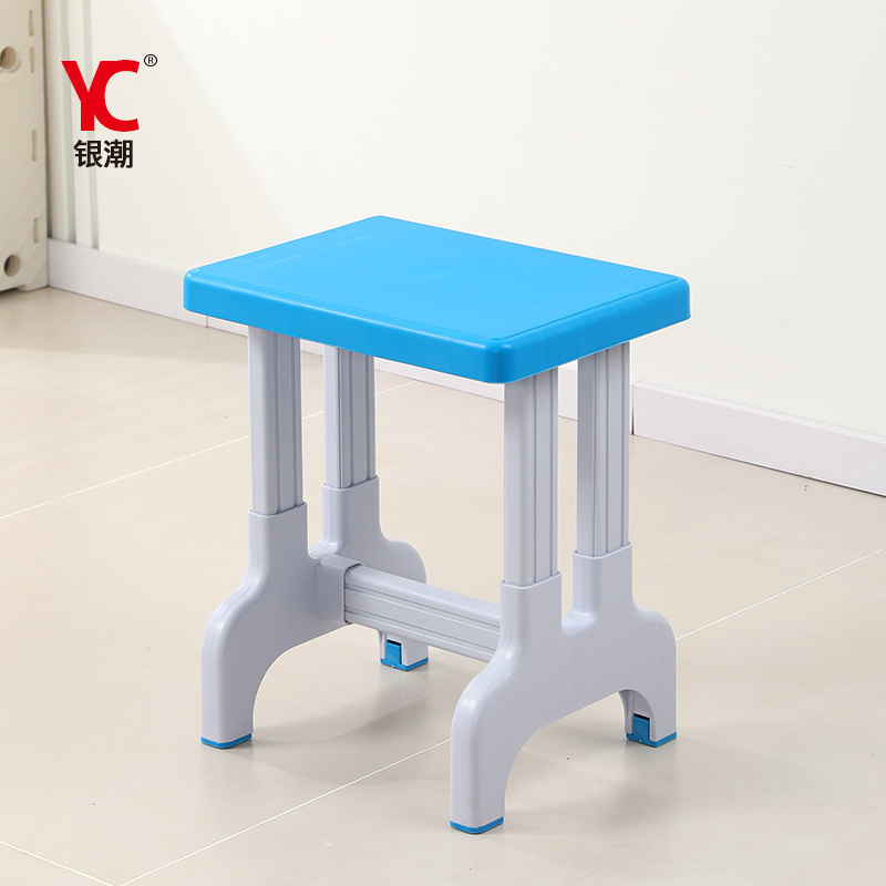Environmentally Friendly Plastic Steel New Plastic Stool Laboratory Stool Training Workshop School Use Children's Student Desk Study Stool