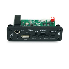 跨境新品 支持MIC麦克风 录音 功放板 MP3解码器 2*5W功率音响