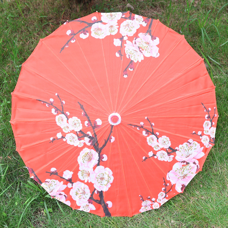 Paraguas de papel aceitado tradicional, estilo chino antiguo, ideal para danza, fotografía o decoración