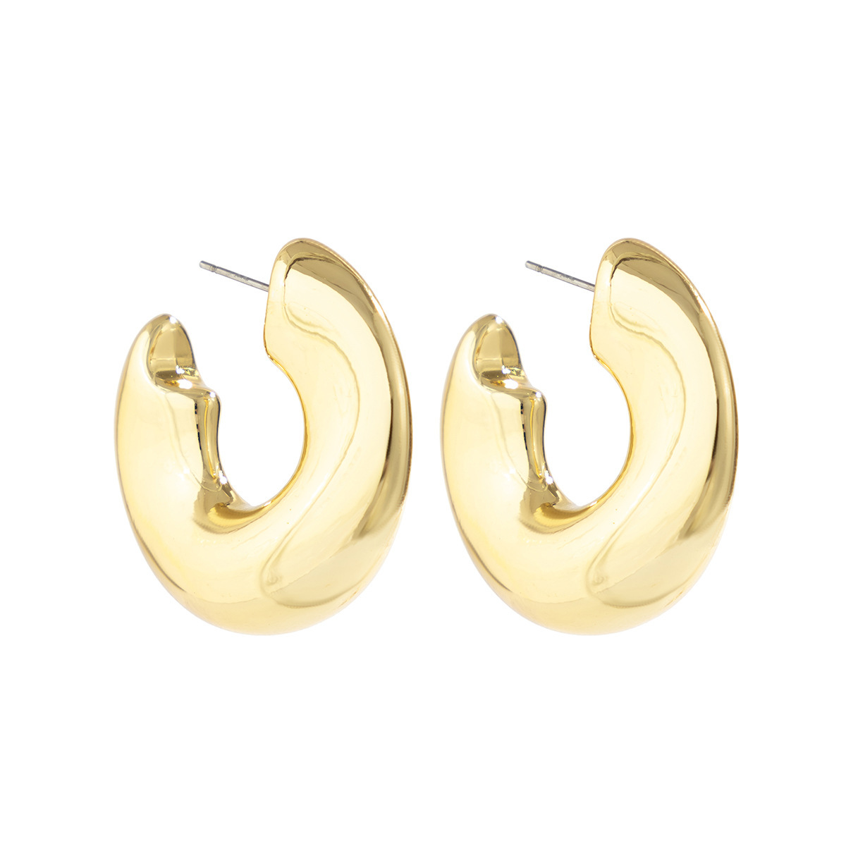 15g Weight Alloy Ear Needle Material Earrings Classification 1 Pair Quantity Holiday, Travel Occasion CCB, Alloy Material Geometric Pattern Women's Gender Plating Design Casual, Elegant, Lady Style 1 Pair Casual Elegant Lady Geometric Plating CCB Alloy Earrings 10