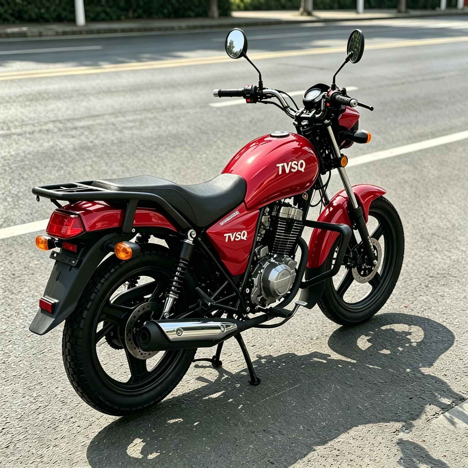 Foreign Trade Adult Cross-Rider Motorcycle with Widened Anti-Slip Footrests and Large Fuel Tank to Meet the Needs of Long-Distance Delivery and Commuting