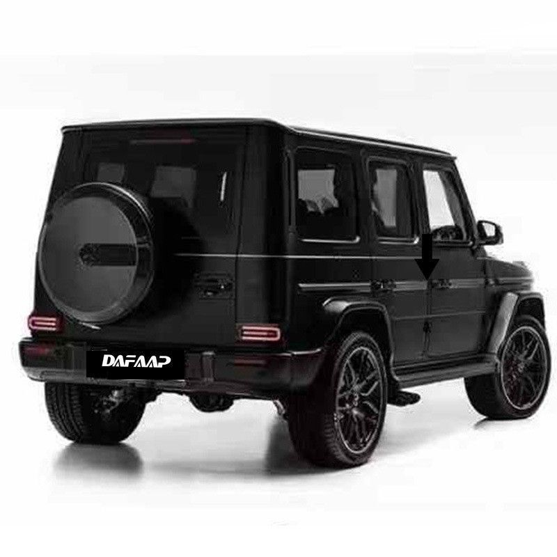 Mercedes-Benz G-Class W464 Modified to W465 Amg Wide-Body Front and Rear Bumpers, Front Bumper, Side Skirts, Rear Bumper, and Tail Throat