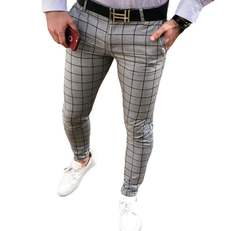 mens-plaid-striped-casual-pants-fashion-small-foot-pants-men