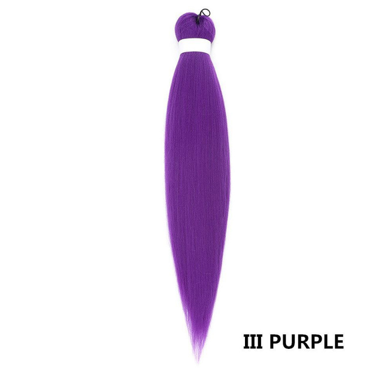 Fijo de baja temperatura de agua caliente FR Easy Braid Fibra química Trenza sucia Multicolor Negro Pechón suave y esponjoso