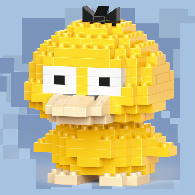 Compatible con bloques de construcción de Lego, huevos, dibujos animados, muñecas de animales, juguetes de ensamblaje de rompecabezas para niños, puestos transfronterizos al por mayor