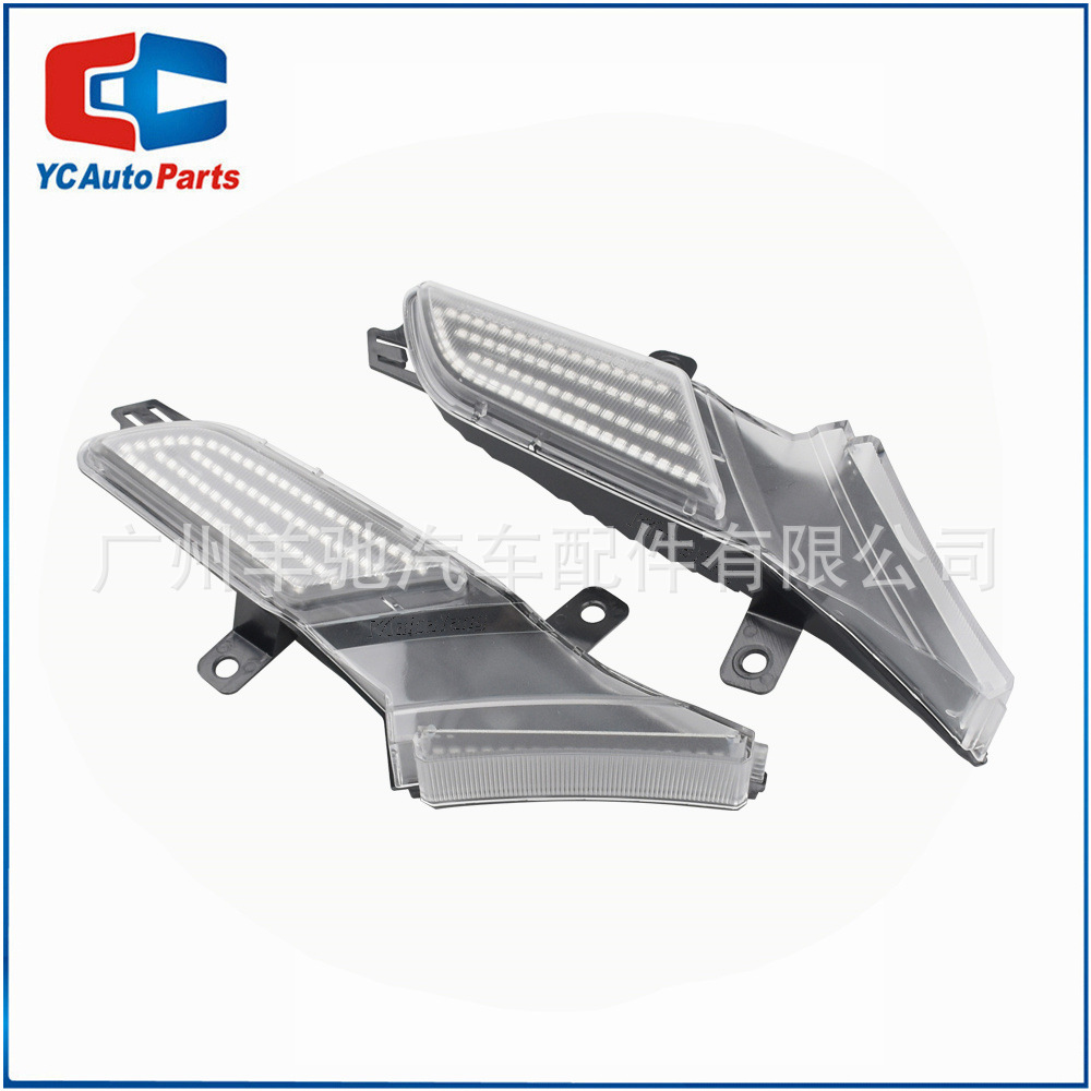 Para Porsche 957 967 07-10 LED amarillo luz lateral luz señal de giro