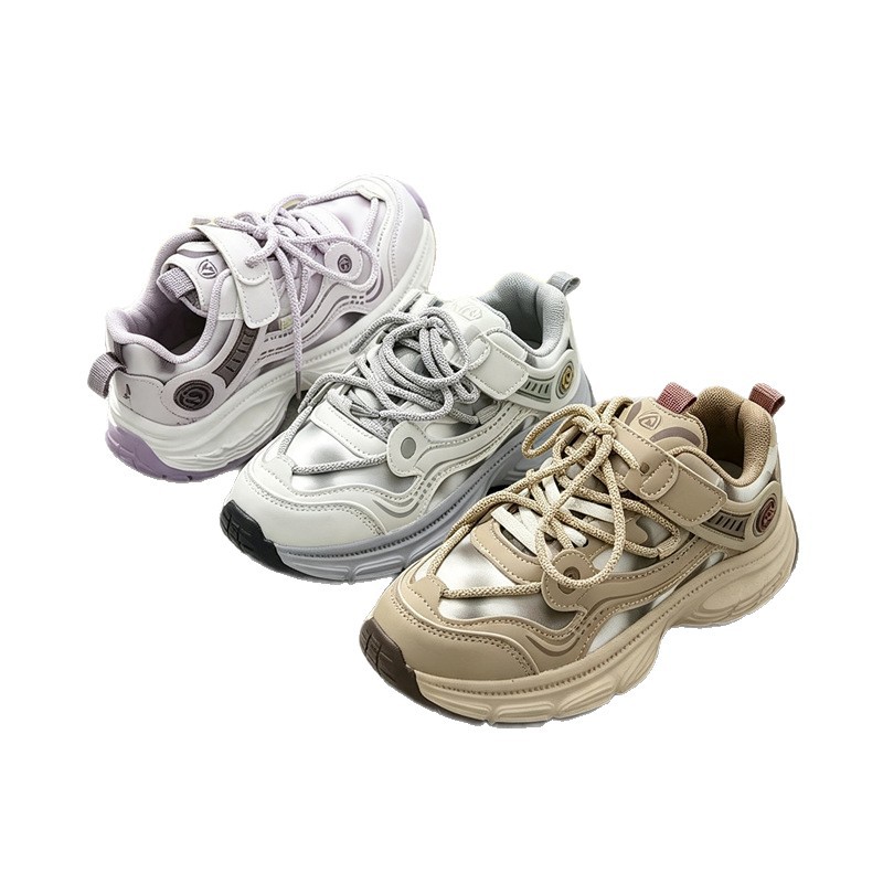 Zapatos deportivos de cuero para otoño, impermeables, para niños, zapatos para correr, zapatos para niños pequeños, nuevos modelos de otoño 2026 para niños image 5