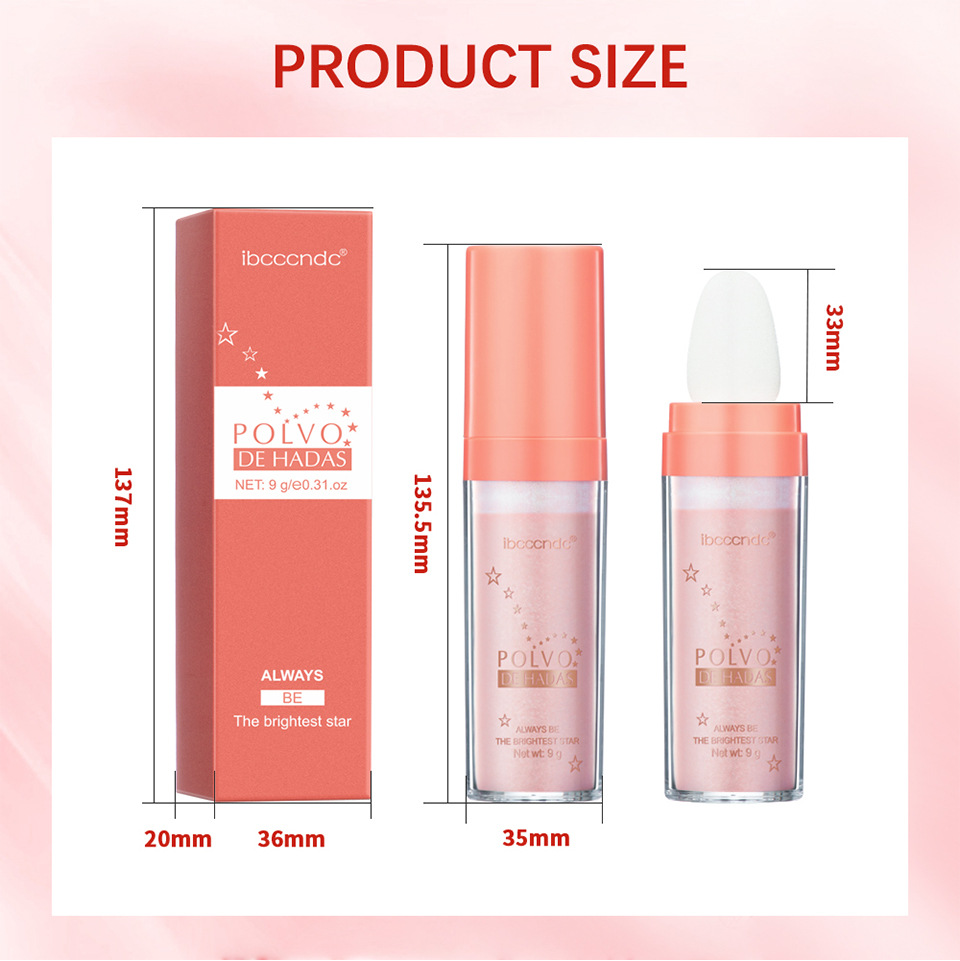 carina IBCCCNDC Fairy Highlighting erhellt helles, natürliches, dreidimensionales formendes Schlüsselbein-Knochenpat-Puder in voller Höhe_voghion.com