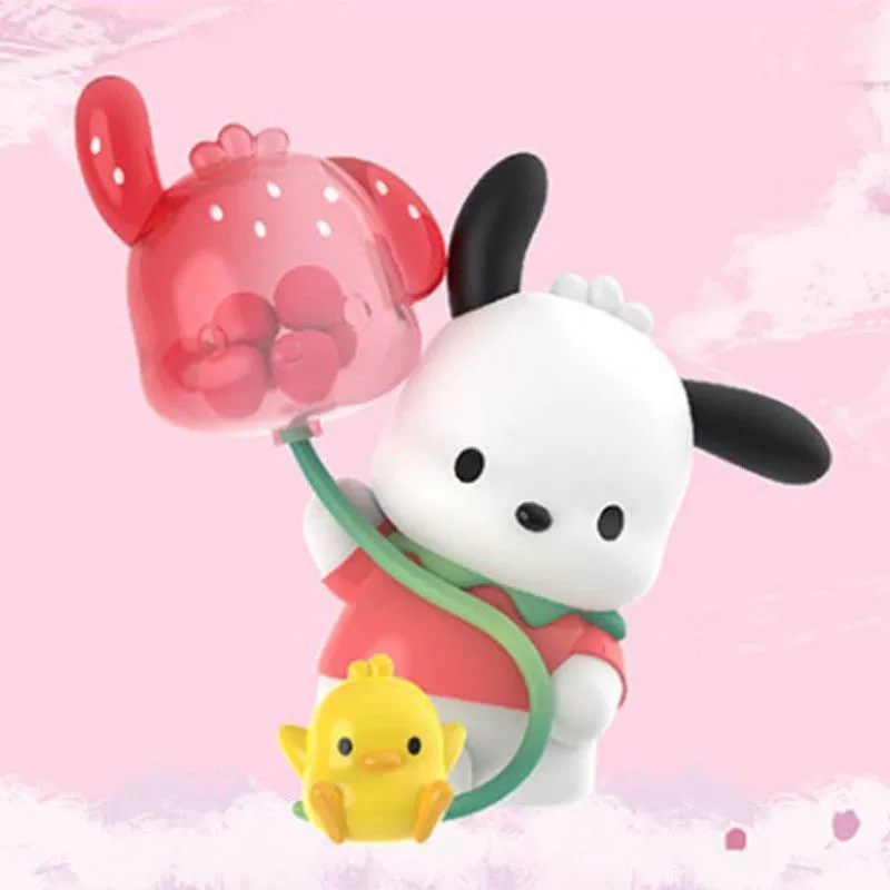 Фигурка в слепой коробке Sanrio (Kuromi и друзья), ручная работа, клубничная тематика