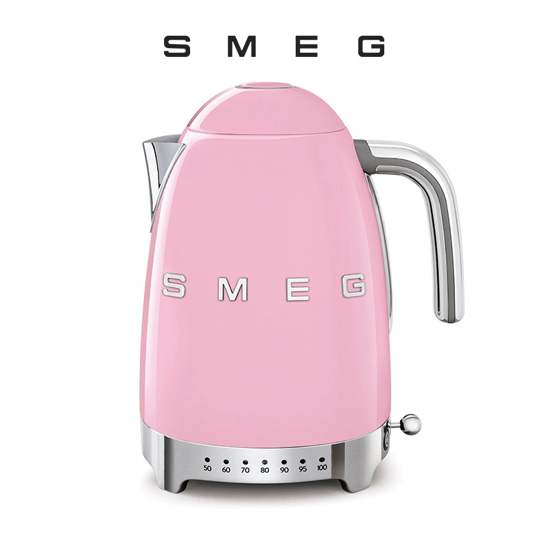 Электрический чайник SMEG KLF04, ёмкость 1,7 л, 7 уровней температуры, термоизоляция