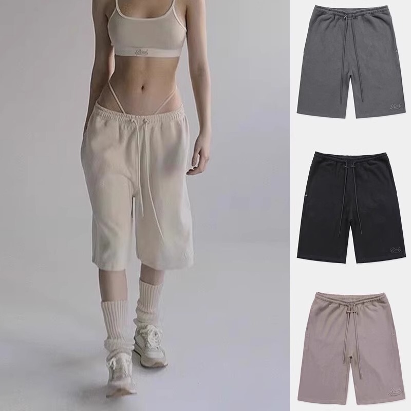 South Korea badblood BCAC Series American Vintage Shorts Women's Sports Pants Design Sense Straight Pants