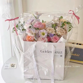 鲜花包装;生日礼品包装;塑料手提袋