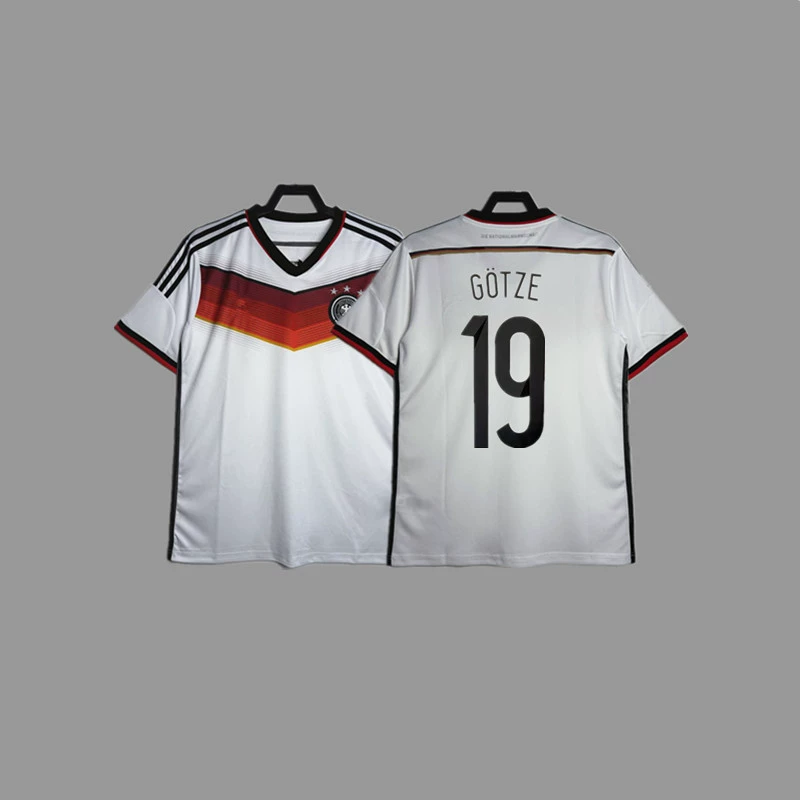 Ретро футболка Kroos Klose Ram Ozil Roy Kahn сборная Германии 2014 года