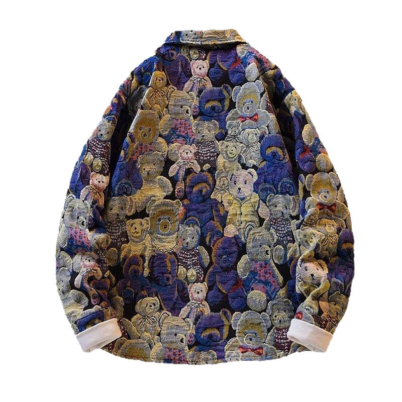 2025 Frühling und Herbst Cool für Männer, Ins High Street Trendy Brand, Harajuku Style, koreanische Version, Loose Fit Jacke_voghion.com