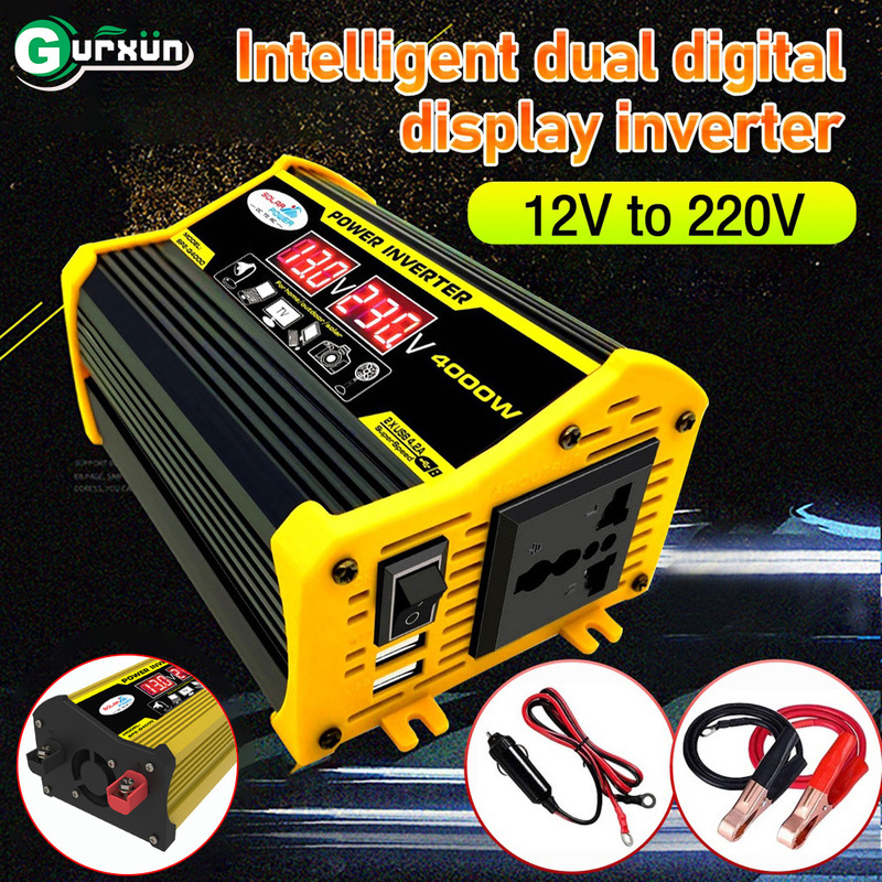 Car Inverter DC 12V to AC 220V Dual USB Fast Charge Legendary Second Generation Shopee Philippines Explosions