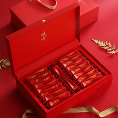 高檔大紅袍茶葉禮盒裝空盒擺泡半斤岩茶肉桂紅茶包裝盒空禮盒批發