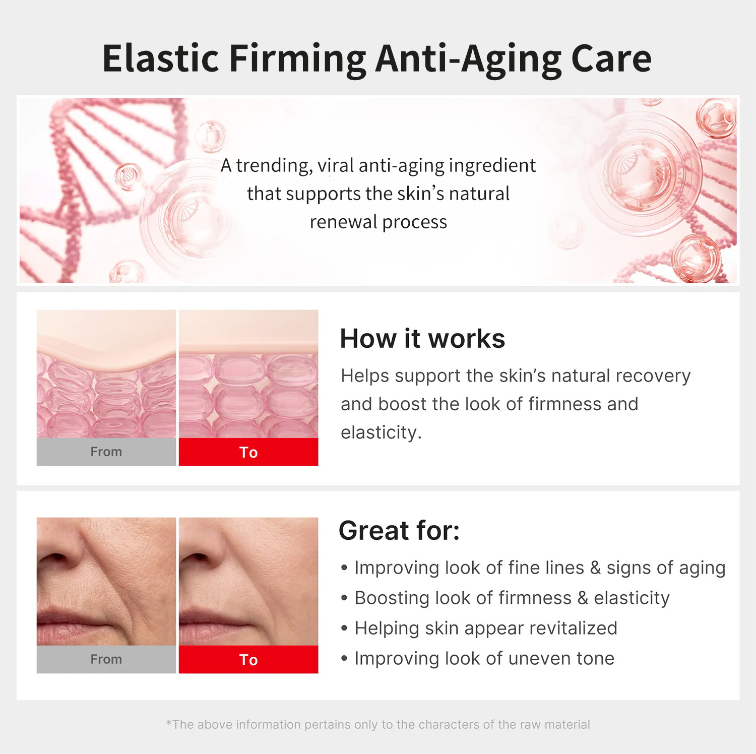 Cross-Border Trade Collagen Firming and Elasticity Essence Serum with Niacinamide Brightening Skin Dropper Whitening Plumping Essence