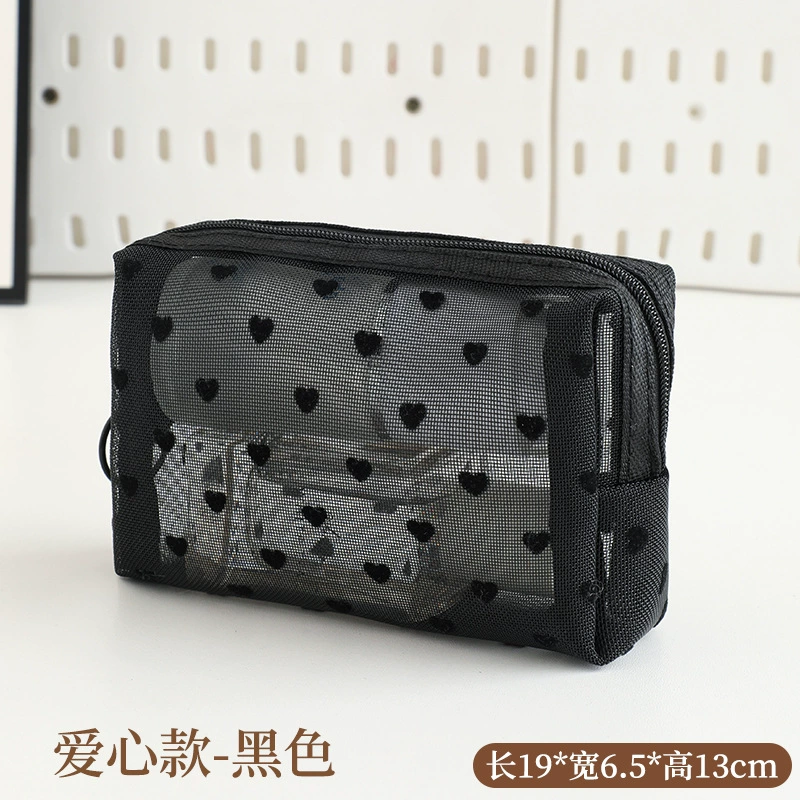 Брендовая портативная косметичка для путешествий, прозрачная помада, organizer bag, японский и корейский