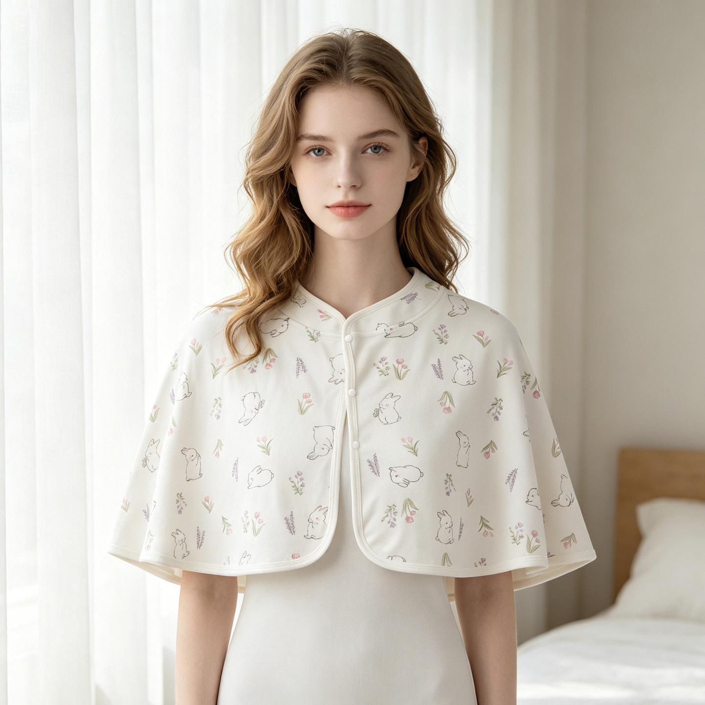 Summer short style-Flower Rabbit