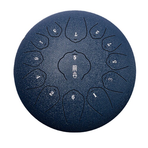 Qiangu ethereal drum instrument 15-tone hand disc worry-free drum 14-inch steel tongue drum 13-tone ethereal drum percussion instrument