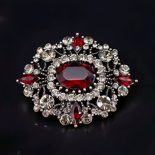 Retro high-end brooch