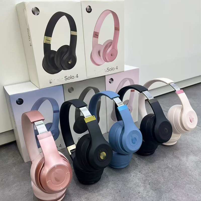 Cross-border new headset for Beats Solo4 magic sound S4 wireless Bluetooth stereo cotton subwoofer