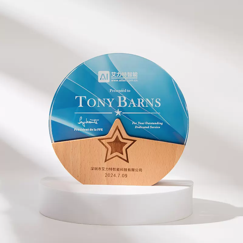 可定  制水晶奖杯学生毕业创意优秀员工荣誉学校儿童运动刻字奖牌