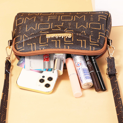 Summer Crossbody Small Bag Handbag Lady Single Shoulder Bag Elegant Mom Crossbody Pocketless Wallet