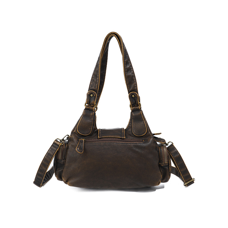 2026 primavera y verano damas Y2k leopardo lavado bolso especial multifuncional bolso de hombro europeo y americano de moda bolso portátil