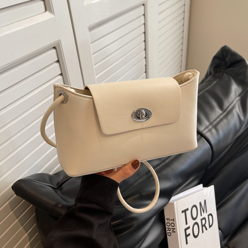 復古時尚包包女2023新款秋冬簡約斜跨小方包高級感小眾設計單肩包