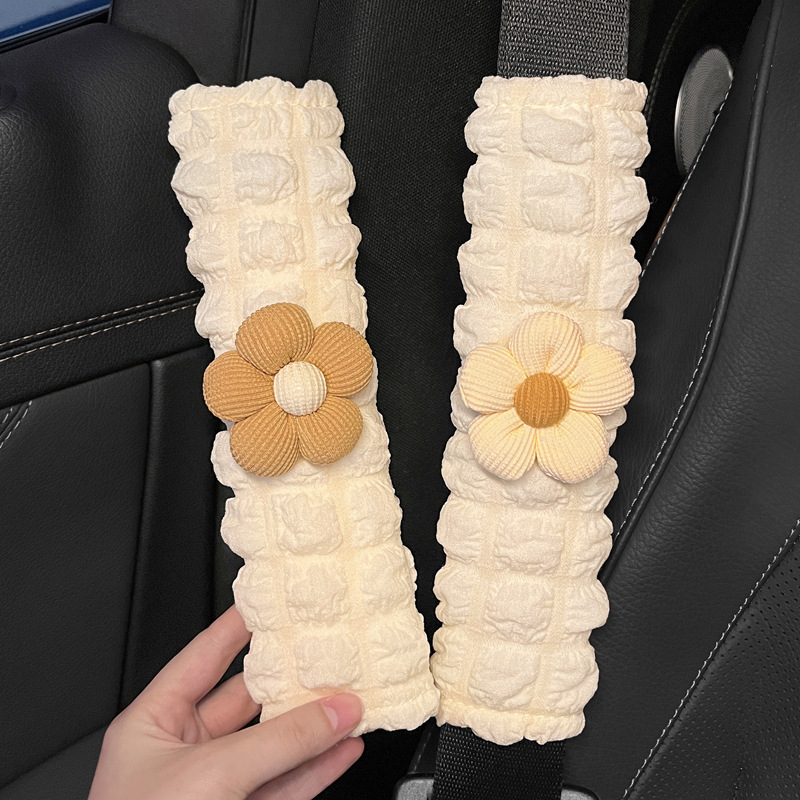 Funda Protectora para Cinturón de Seguridad 1 Par de Poliéster