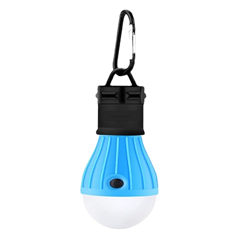 Luz de bombilla de camping Luz de tienda al aire libre 3LED luz de señal de emergencia portátil mosquetón gancho portátil Luz de camping