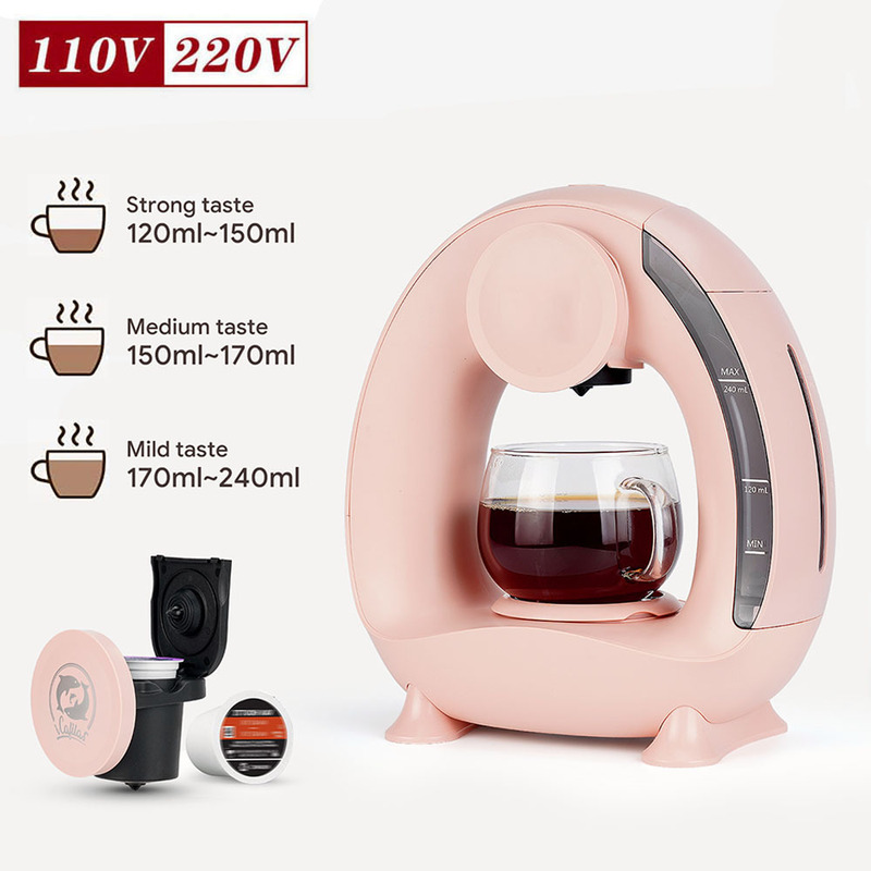 Cross-border new American coffee machine household portable mini mute coffee machine foreign trade creative small gifts wholesale