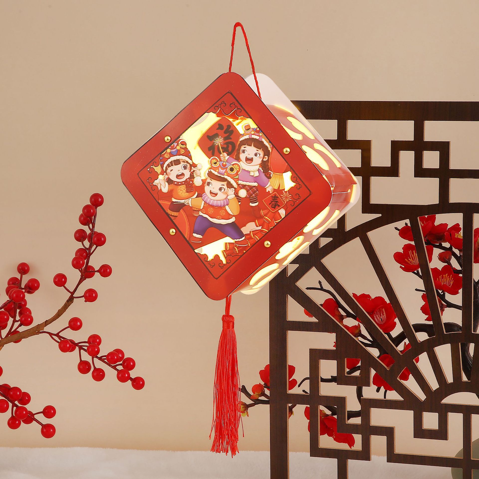 纸灯笼05-菱形福娃.JPG