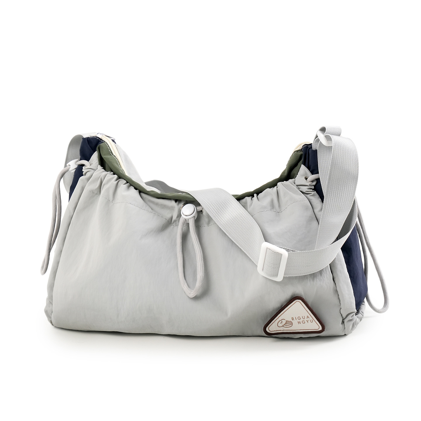 Coreano simple de cuerda de tracción, bolsos de hombro para niños y niñas, bolsos deportivos casuales de gran capacidad, 2026 nuevos bolsos para niños